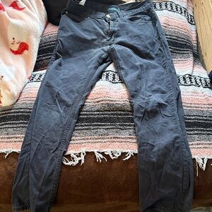 Perry Ellis Men's Slim Straight Jeans - Dark Gray 32x32